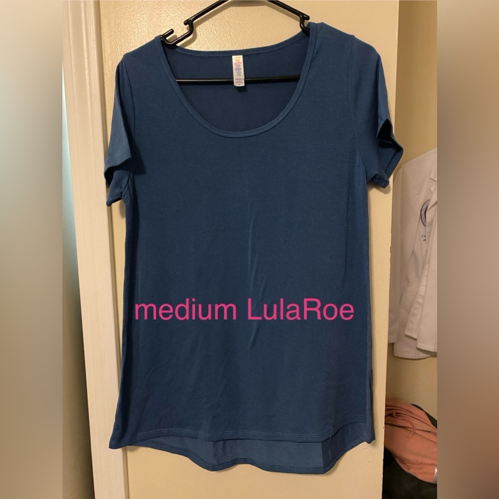 LulaRoe Blue T Shirt
